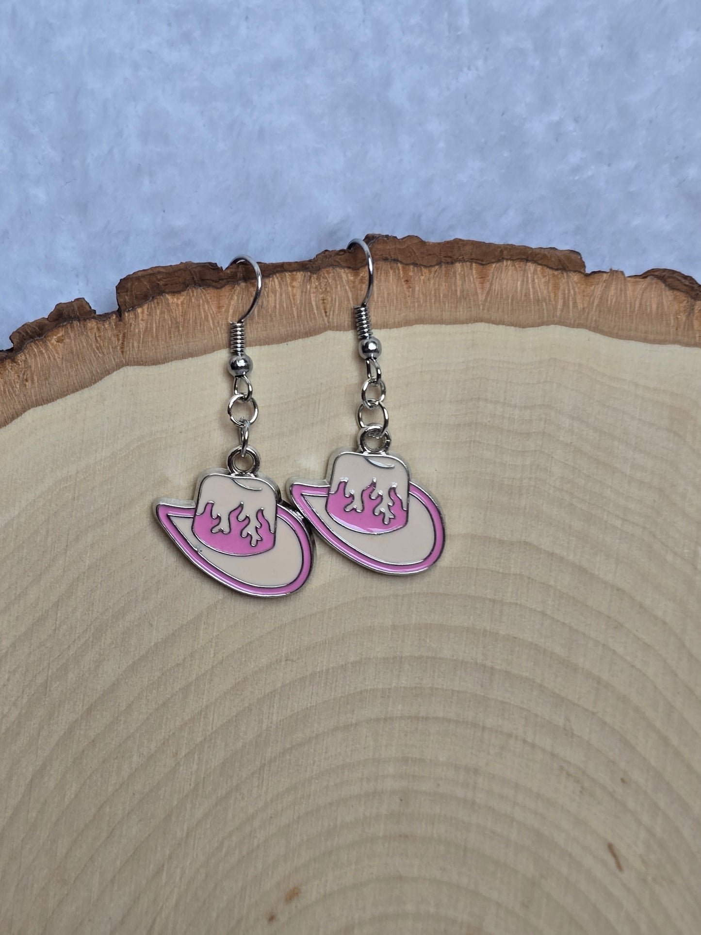 Cowboy Hat Earrings