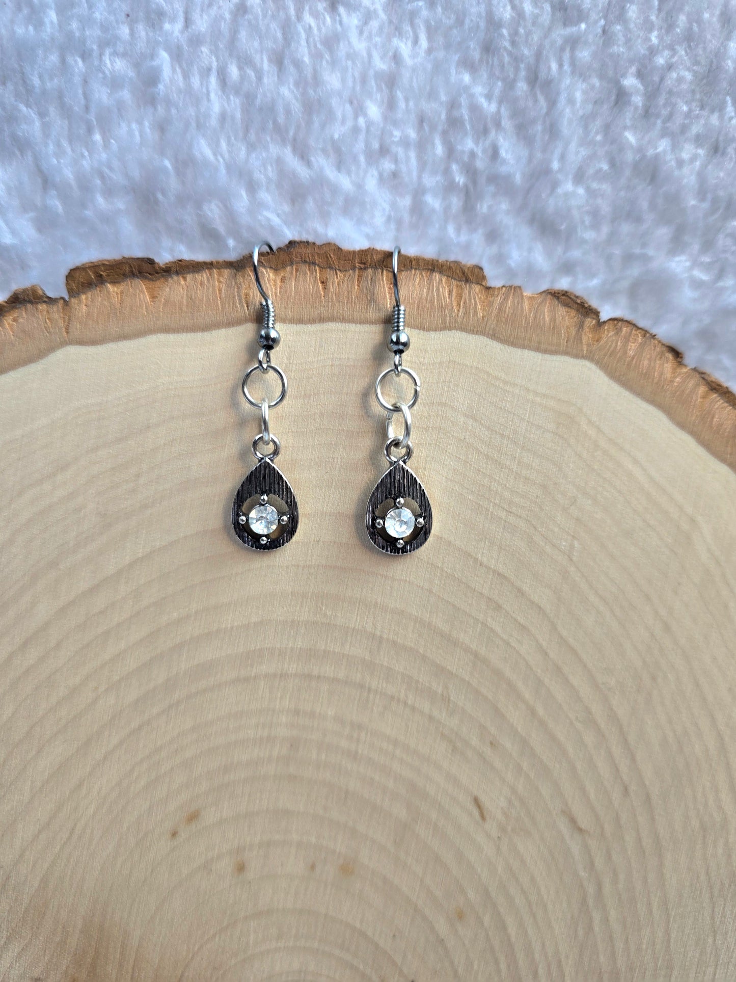 Teardrop Jewel Earrings