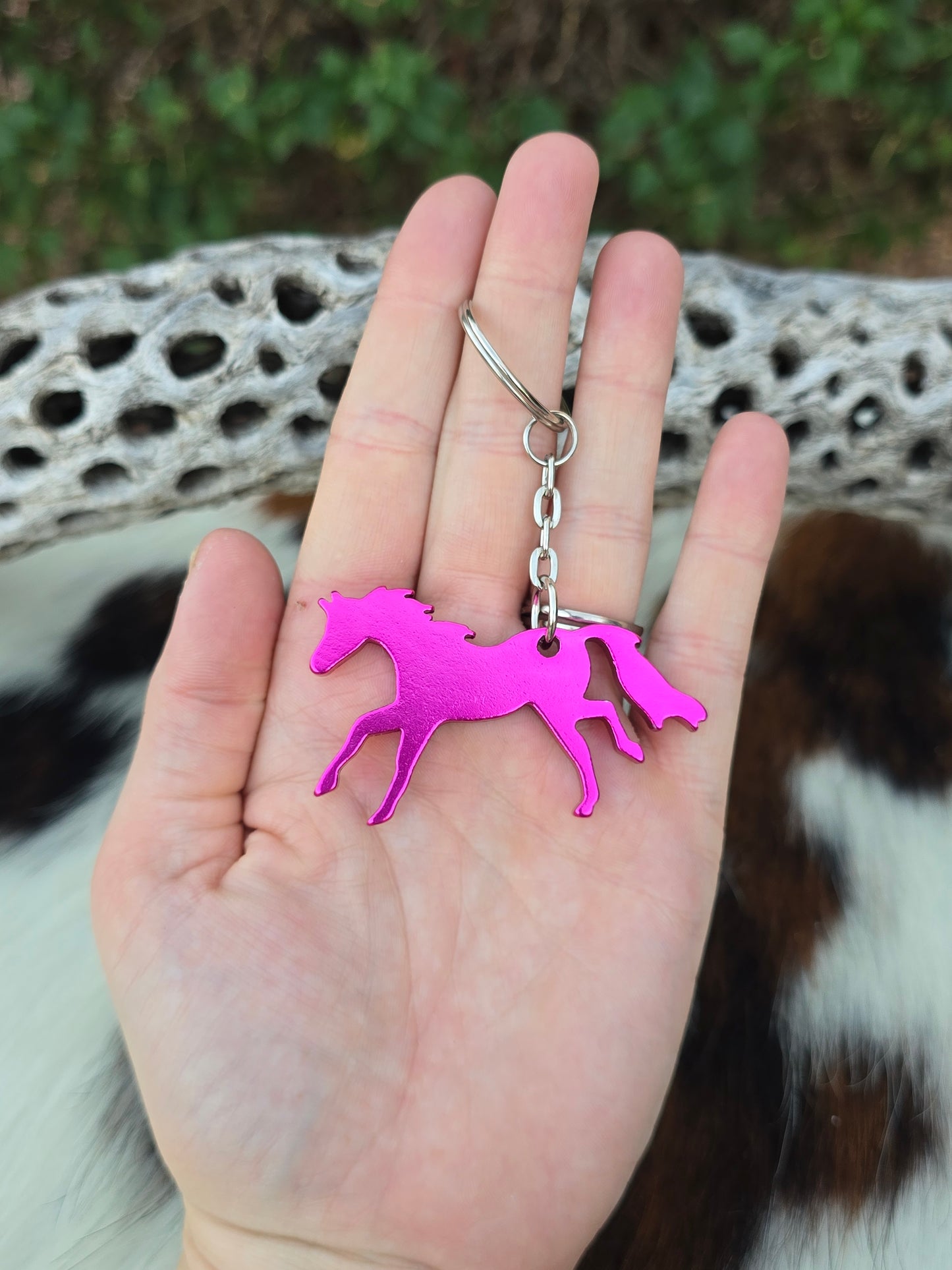 Galloping Horse Key Chain