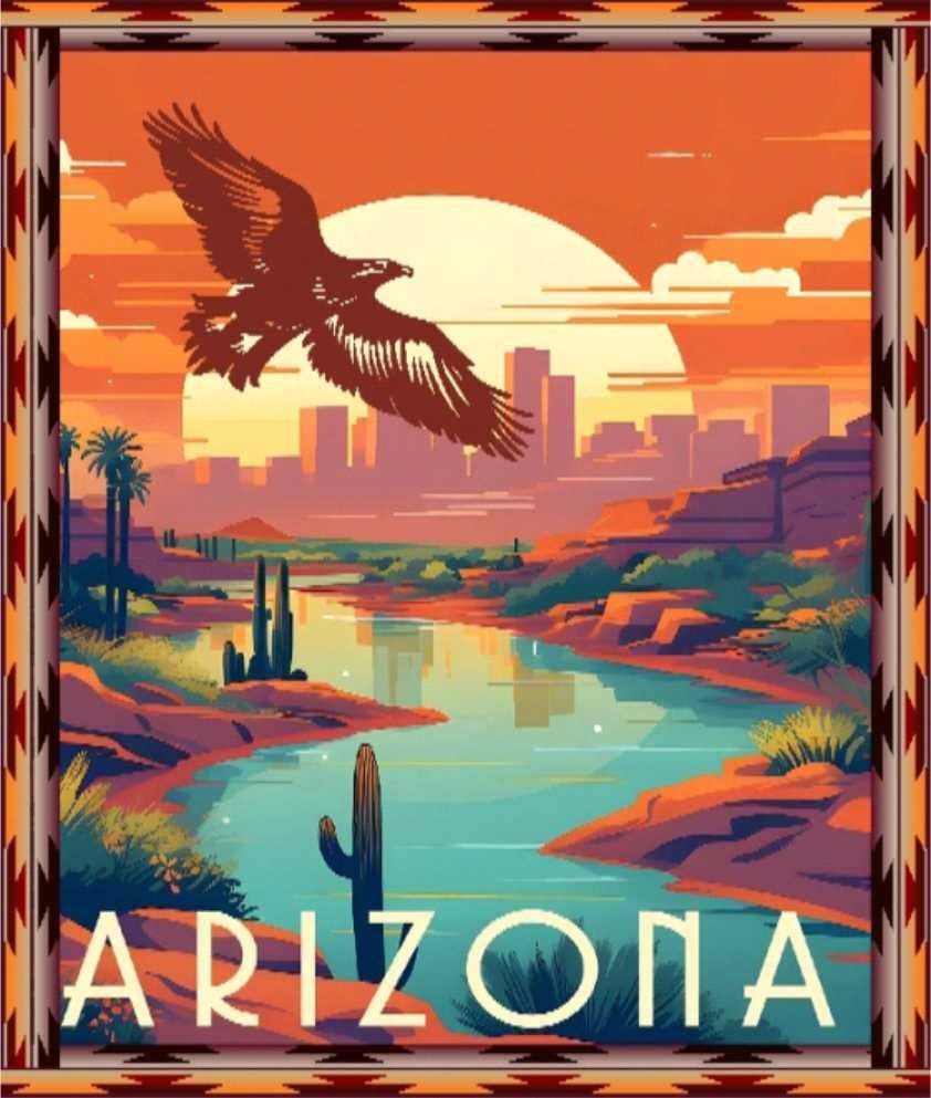 Arizona Throw Blanket