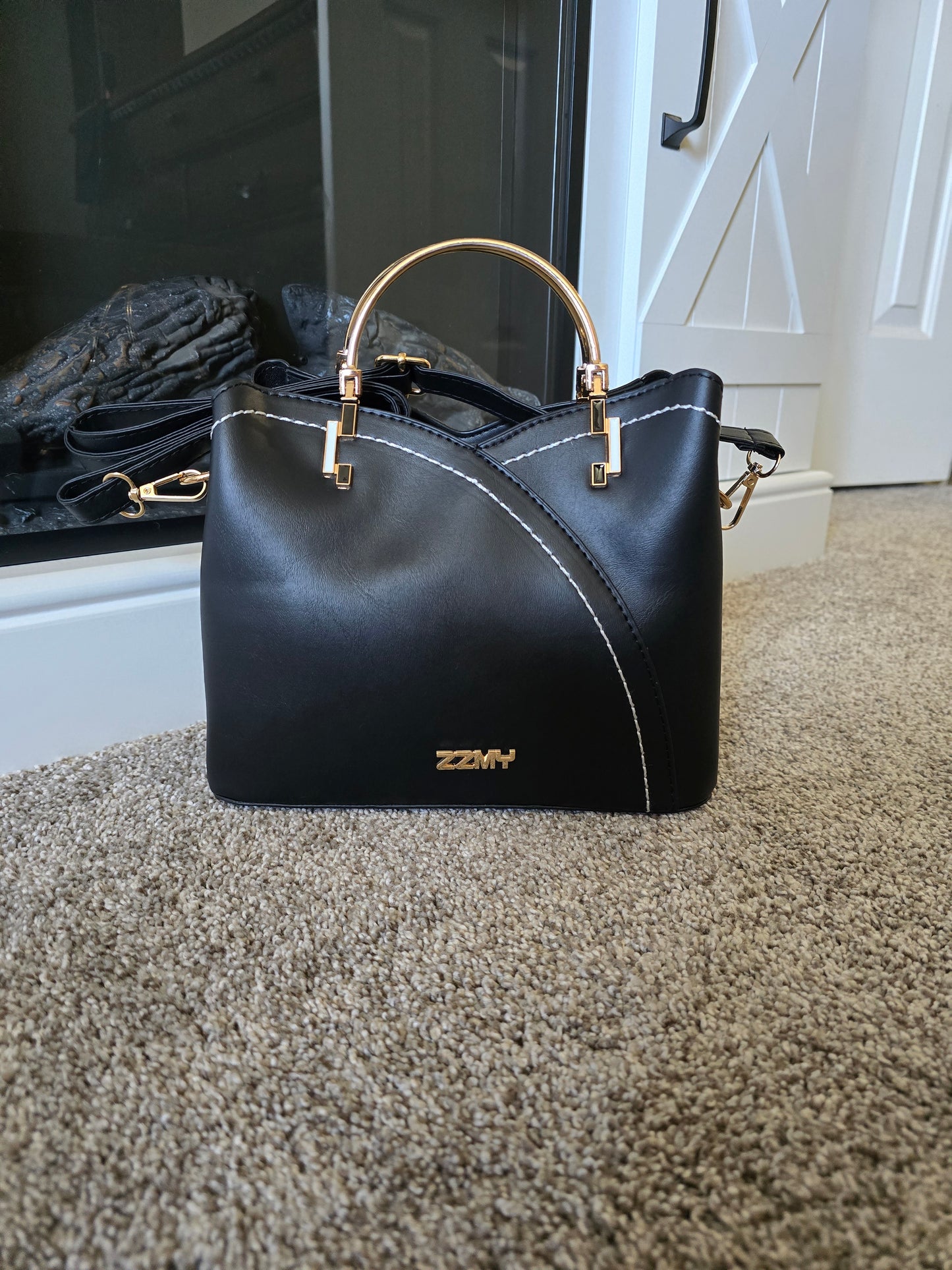 Black & Gold Handbag