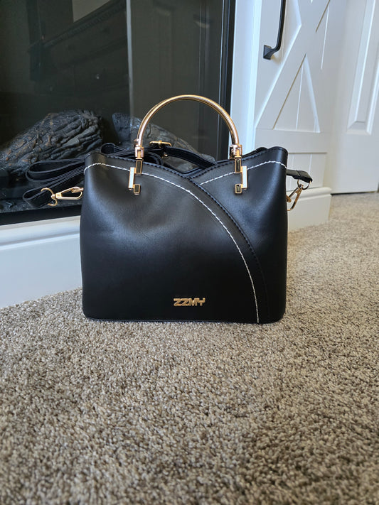 Black & Gold Handbag