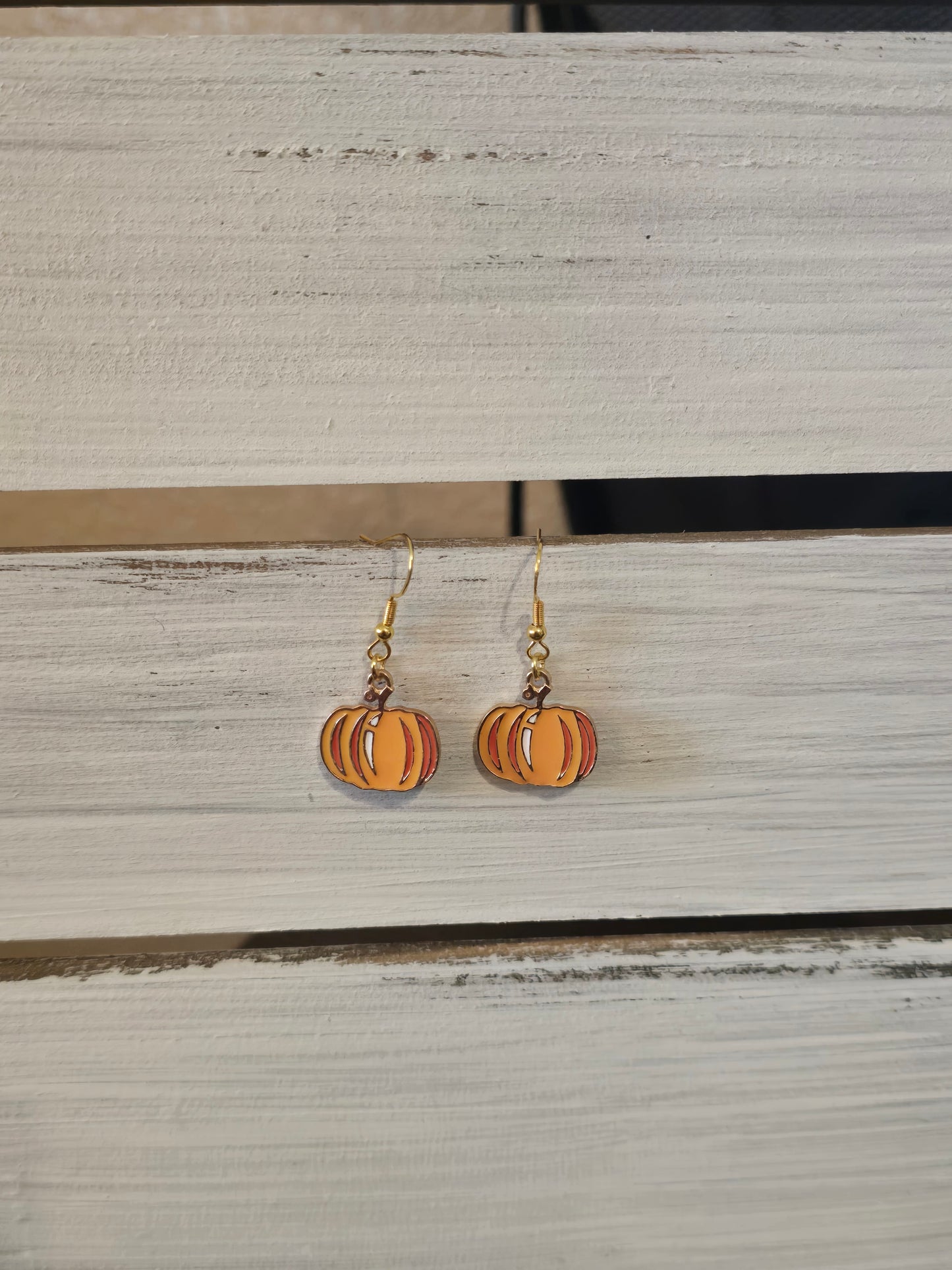 Multi_Color_Pumpkin Earrings