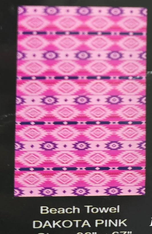 Western Print Beach Towels