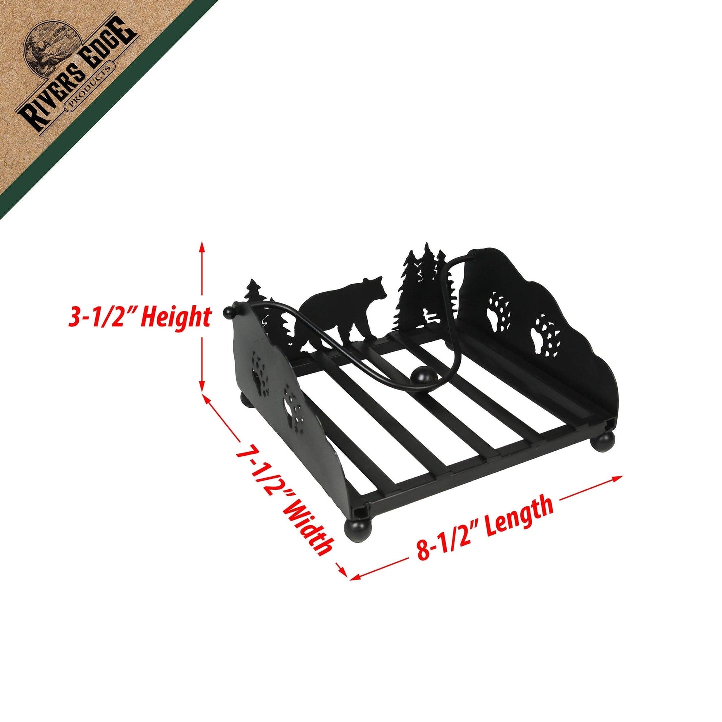 Napkin Holder-Lazer Cut Bear