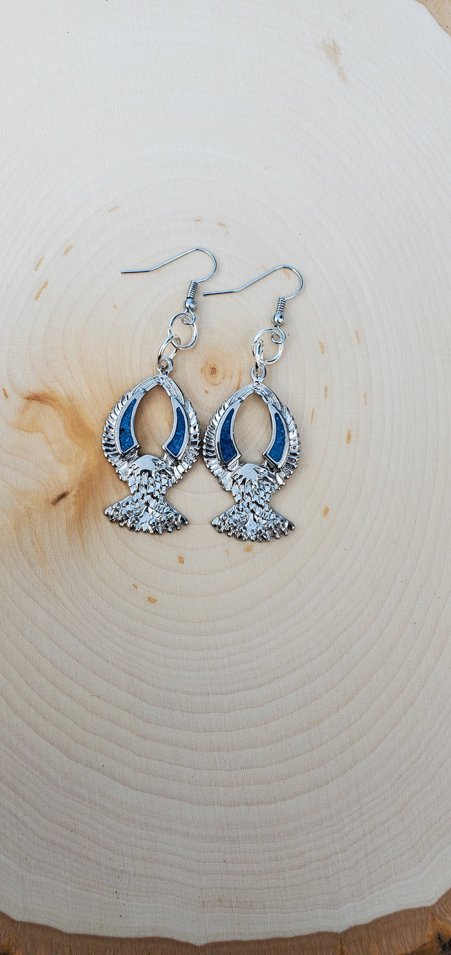 Eagle Dangle Earrings