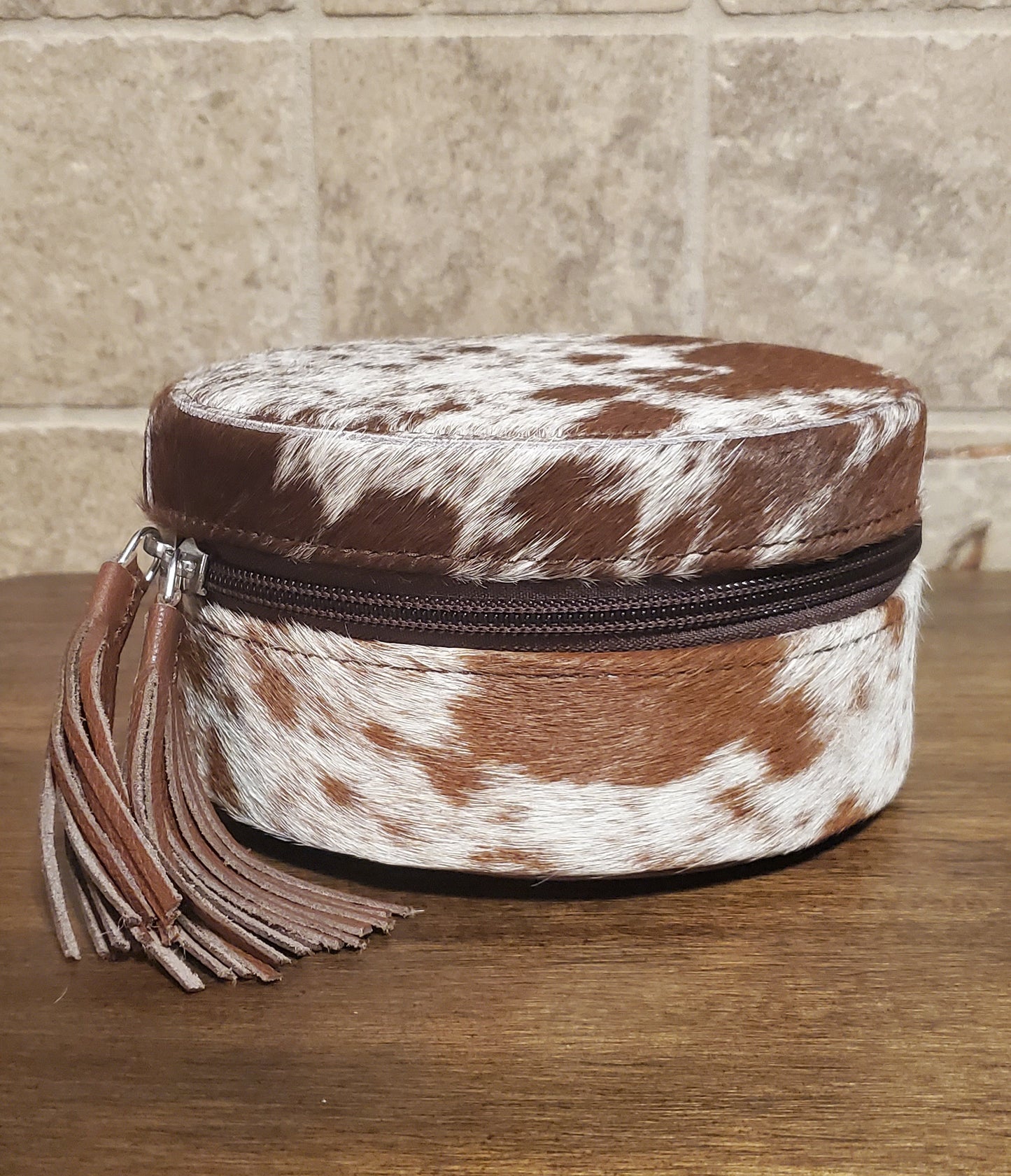 Cowhide Jewelry Box