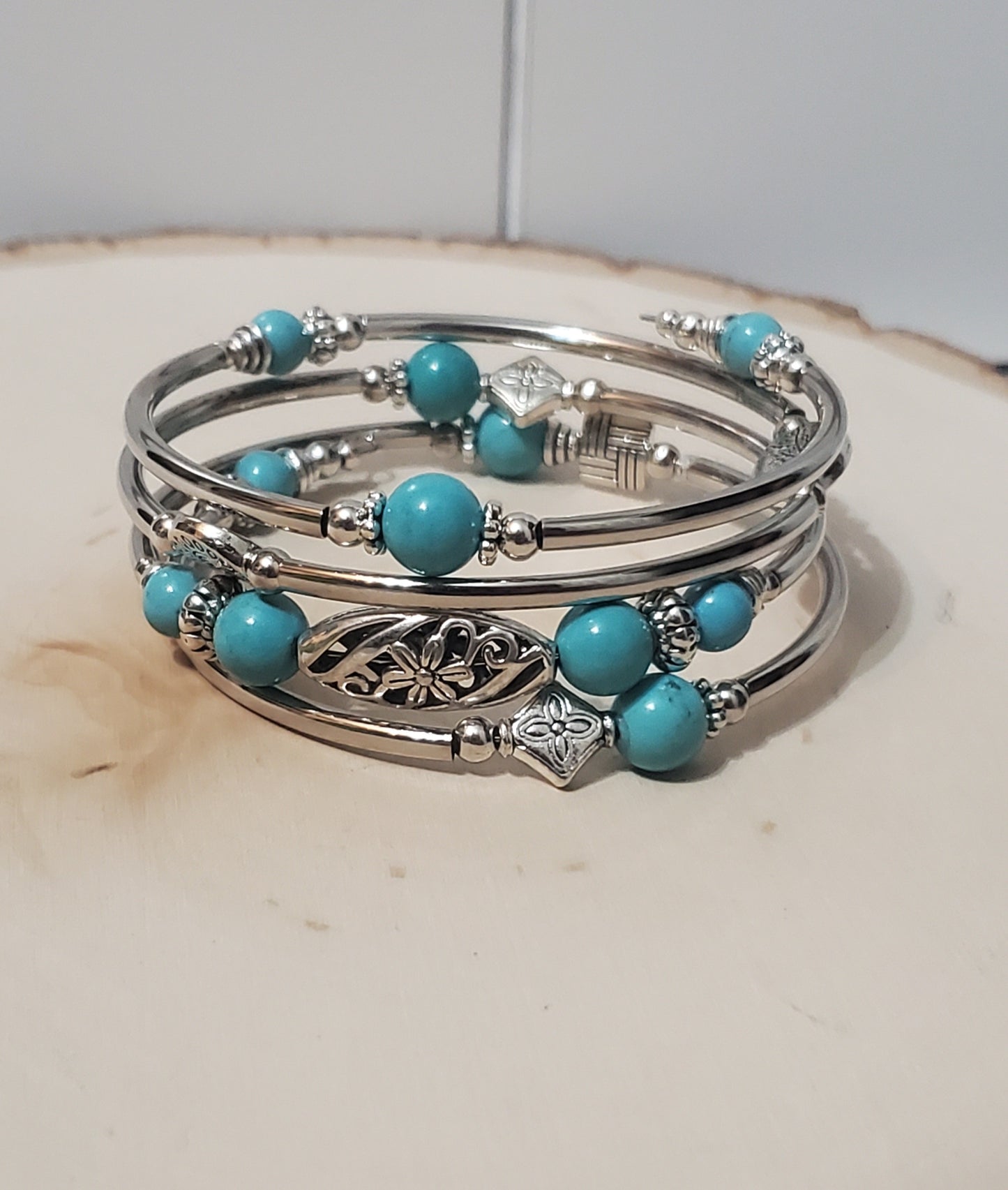 Turquoise Beaded Bracelet