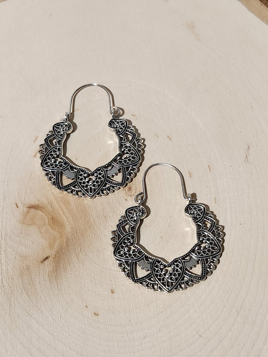 Lace Hoops