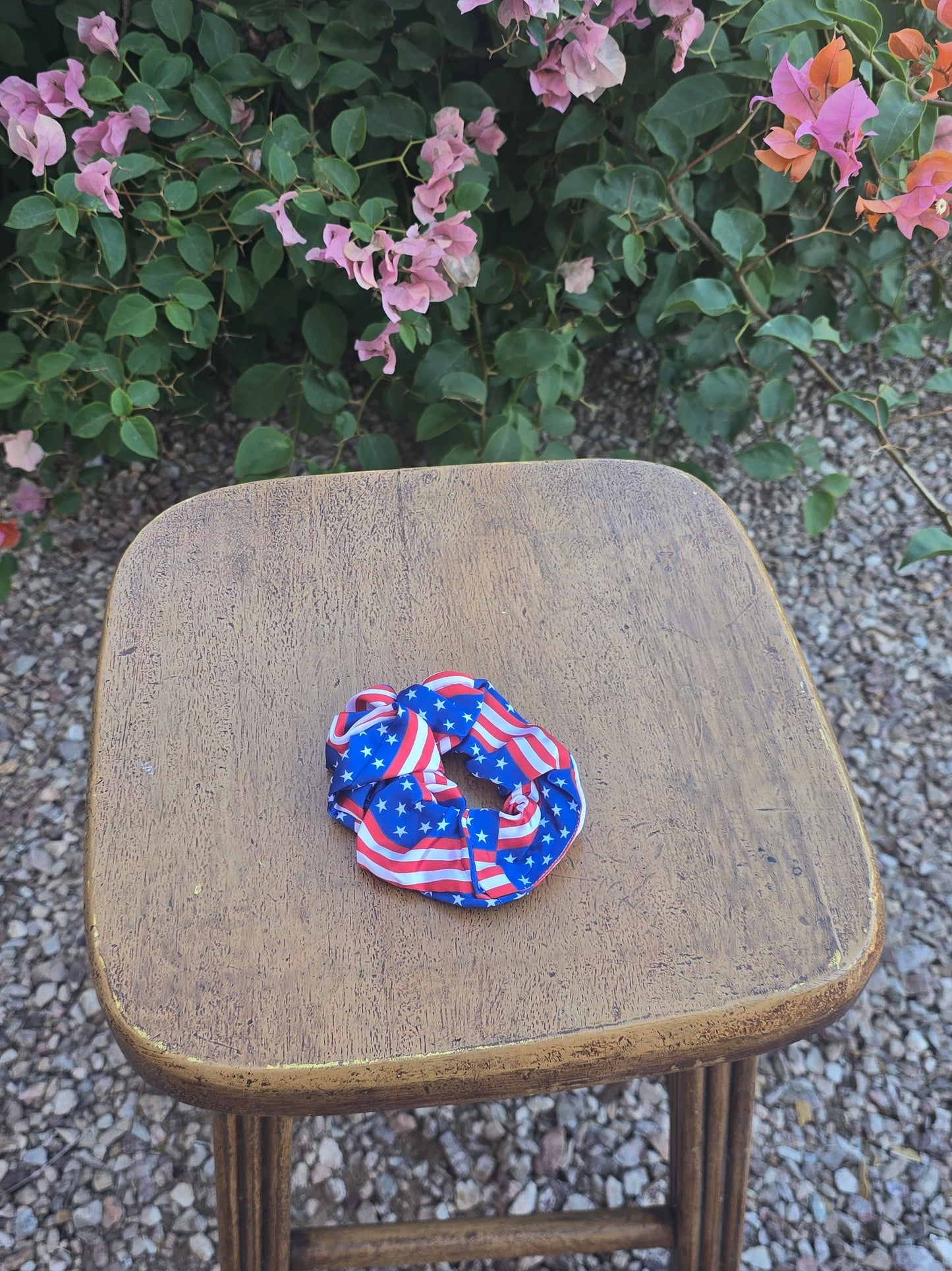 American Flag Hair Scrunchies