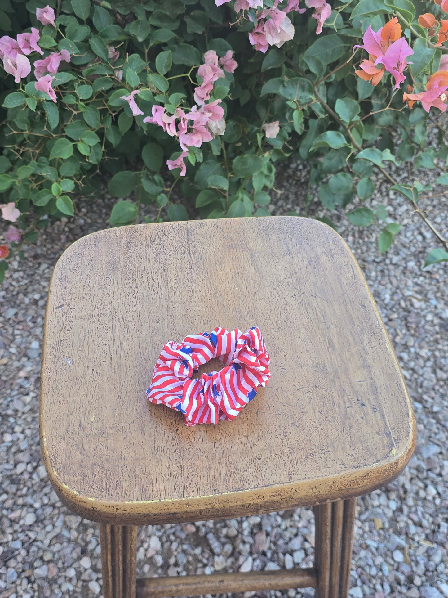 American Flag Hair Scrunchies