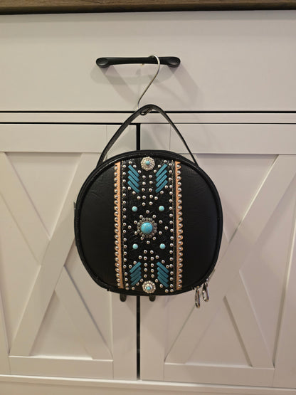 Black Western Cantina Purse