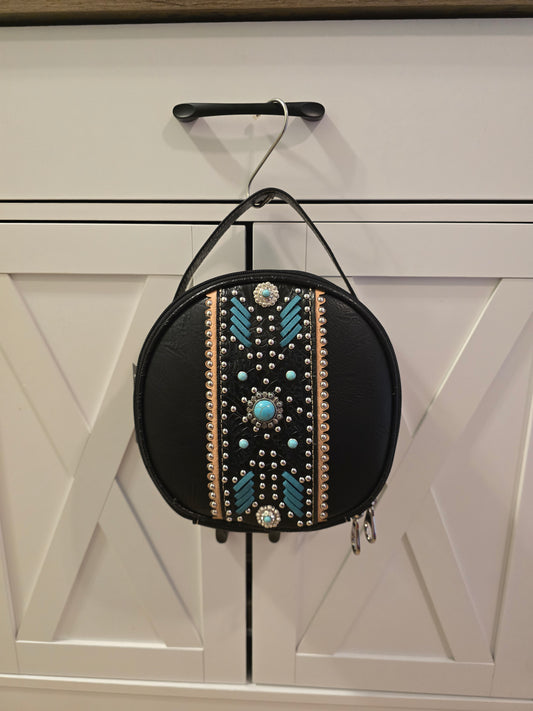 Black Western Cantina Purse