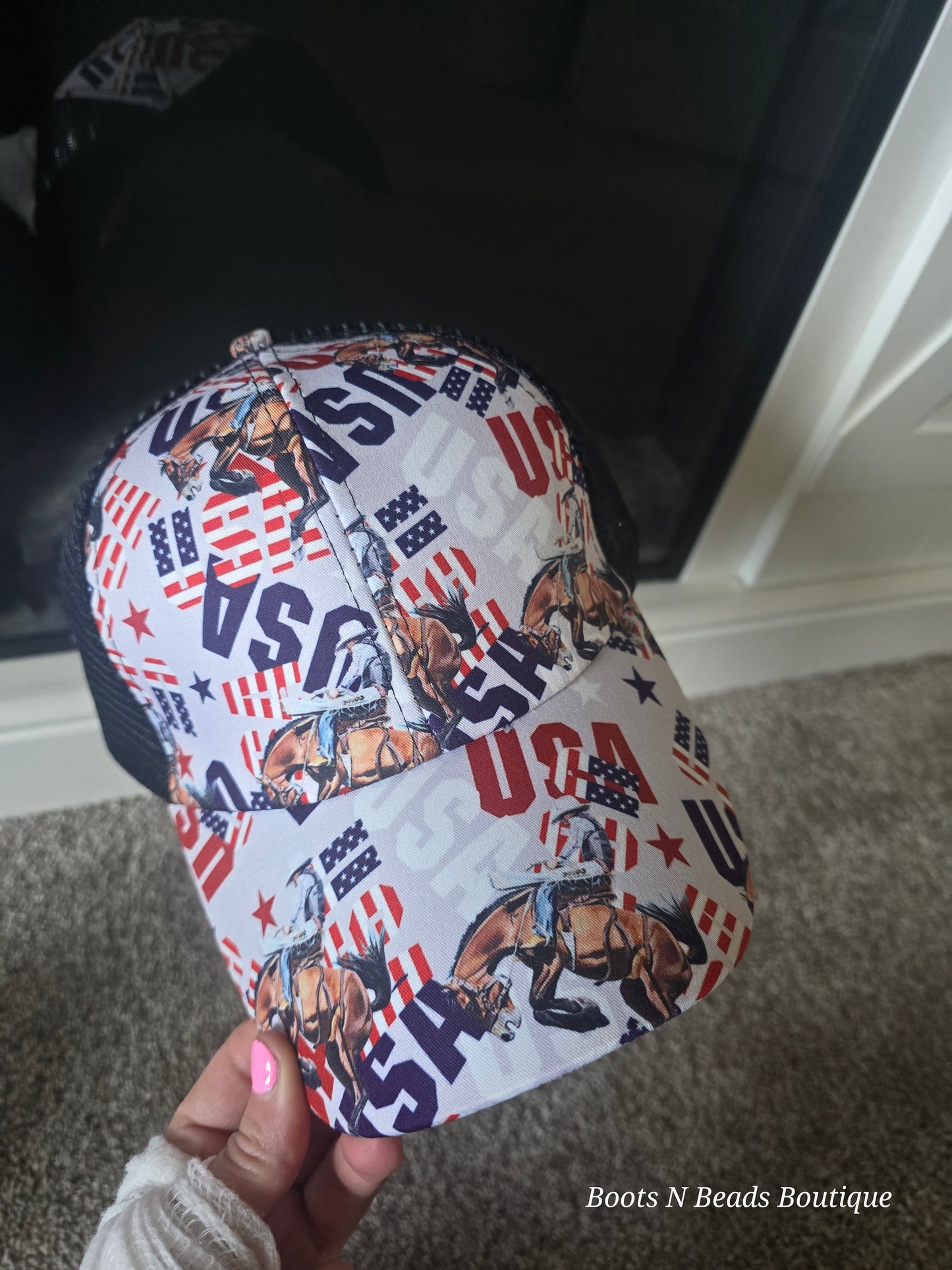 Western Inspired Ball Cap