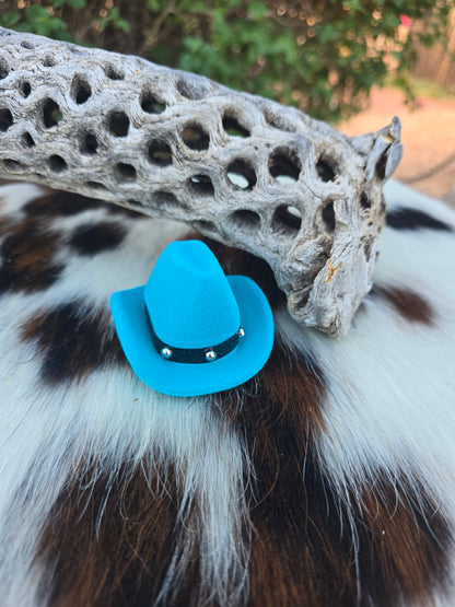 Cowboy Boot Earrings w/ Cowboy Hat Gift Box