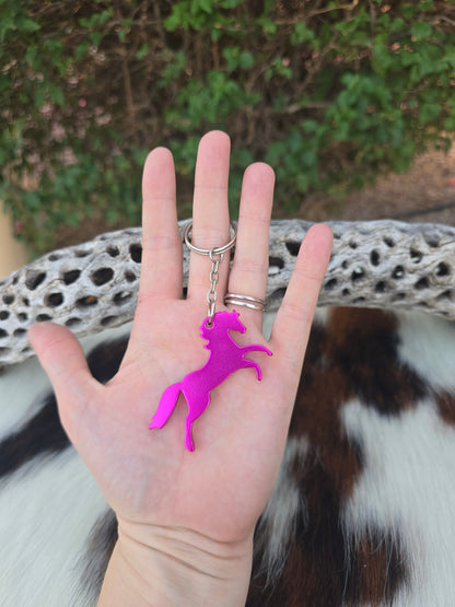 Rearing Horse Key Chain