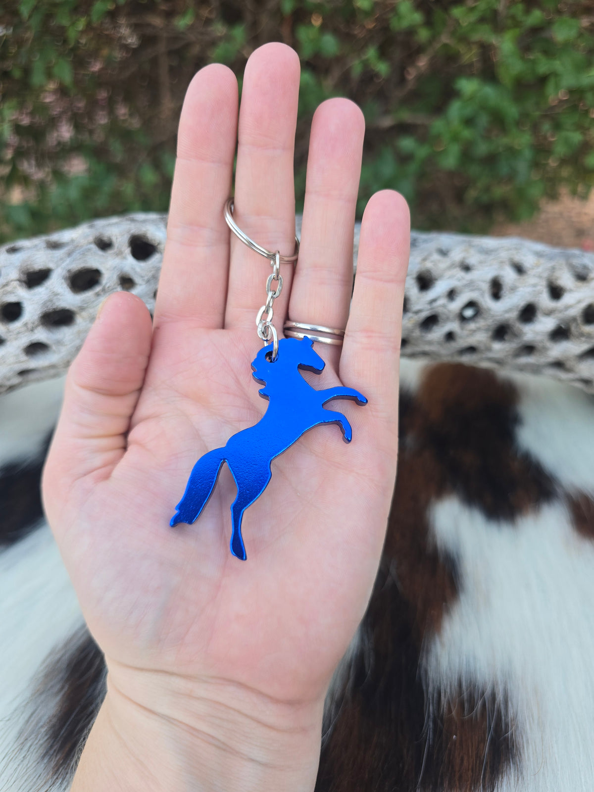 Rearing Horse Key Chain