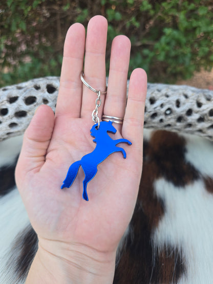 Rearing Horse Key Chain