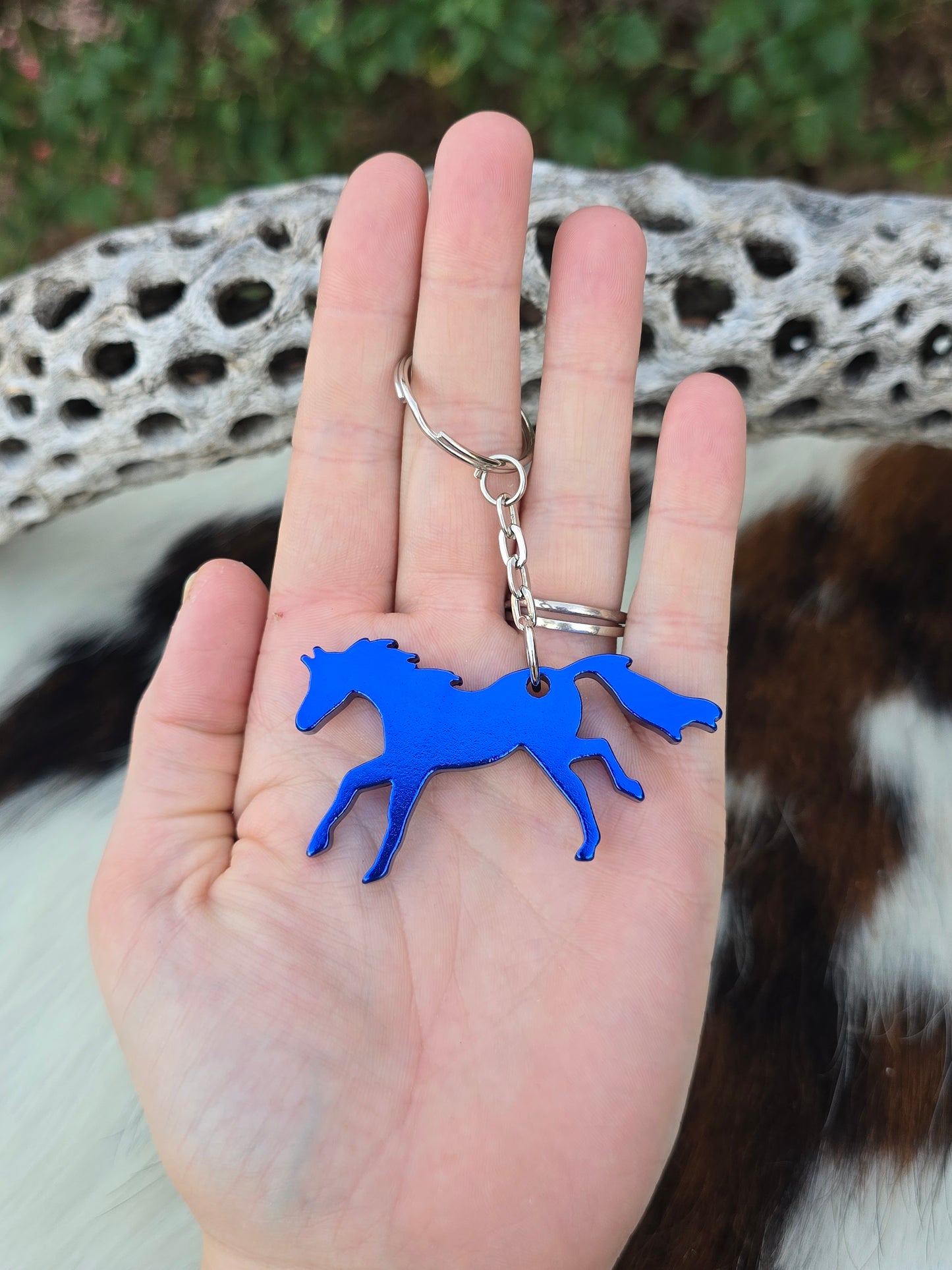 Galloping Horse Key Chain