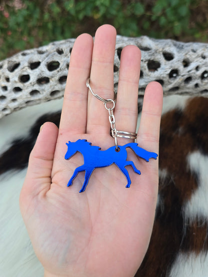 Galloping Horse Key Chain