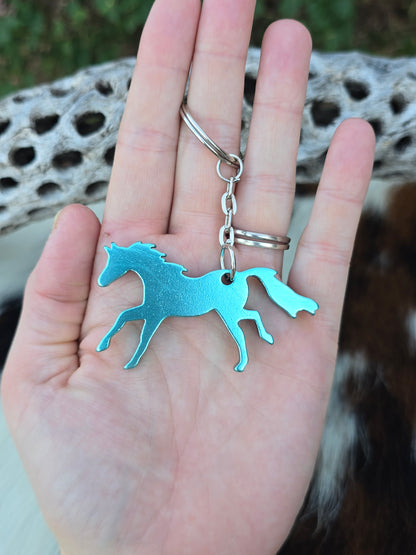 Galloping Horse Key Chain