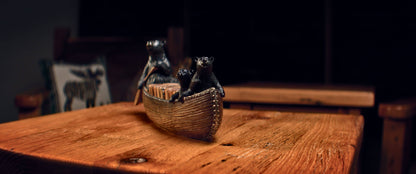 Bears in a Canoe - Domino Set