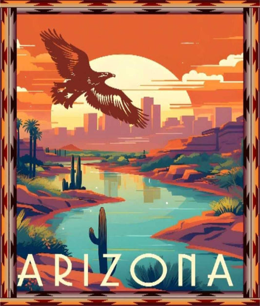 Arizona Throw Blanket