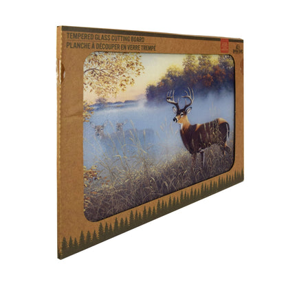 Buck in the Morning Fog Cutting Board