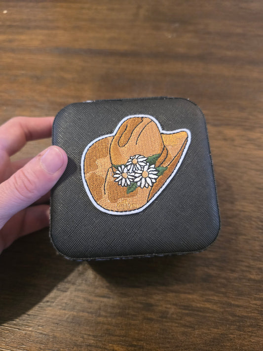 Black Travel Jewelry Box