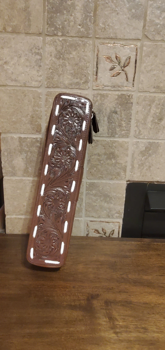 Cowhide & Leather Hot Tools Case