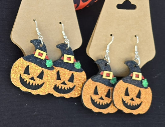 Pumpkin Earrings