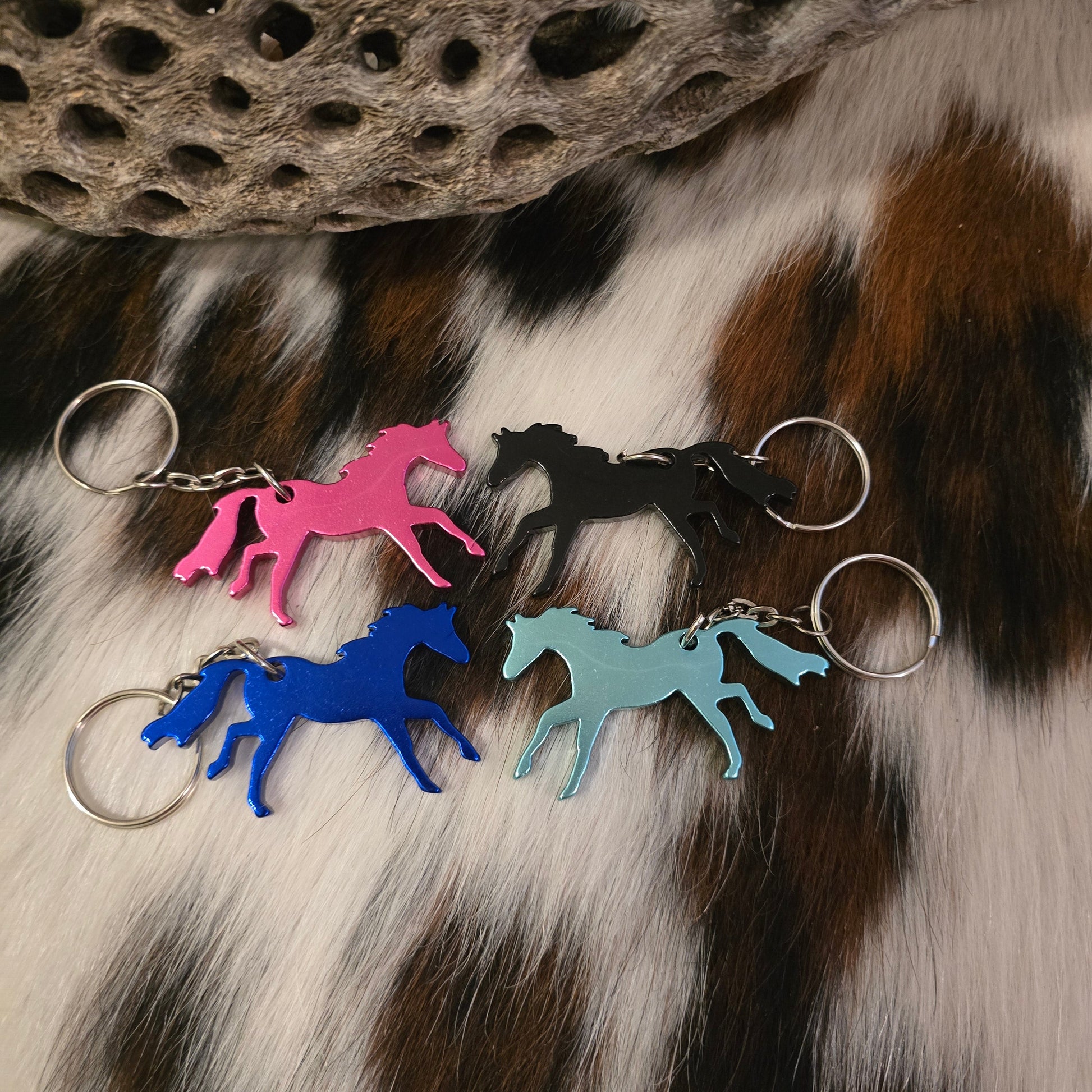 Galloping Horse Key Chain
