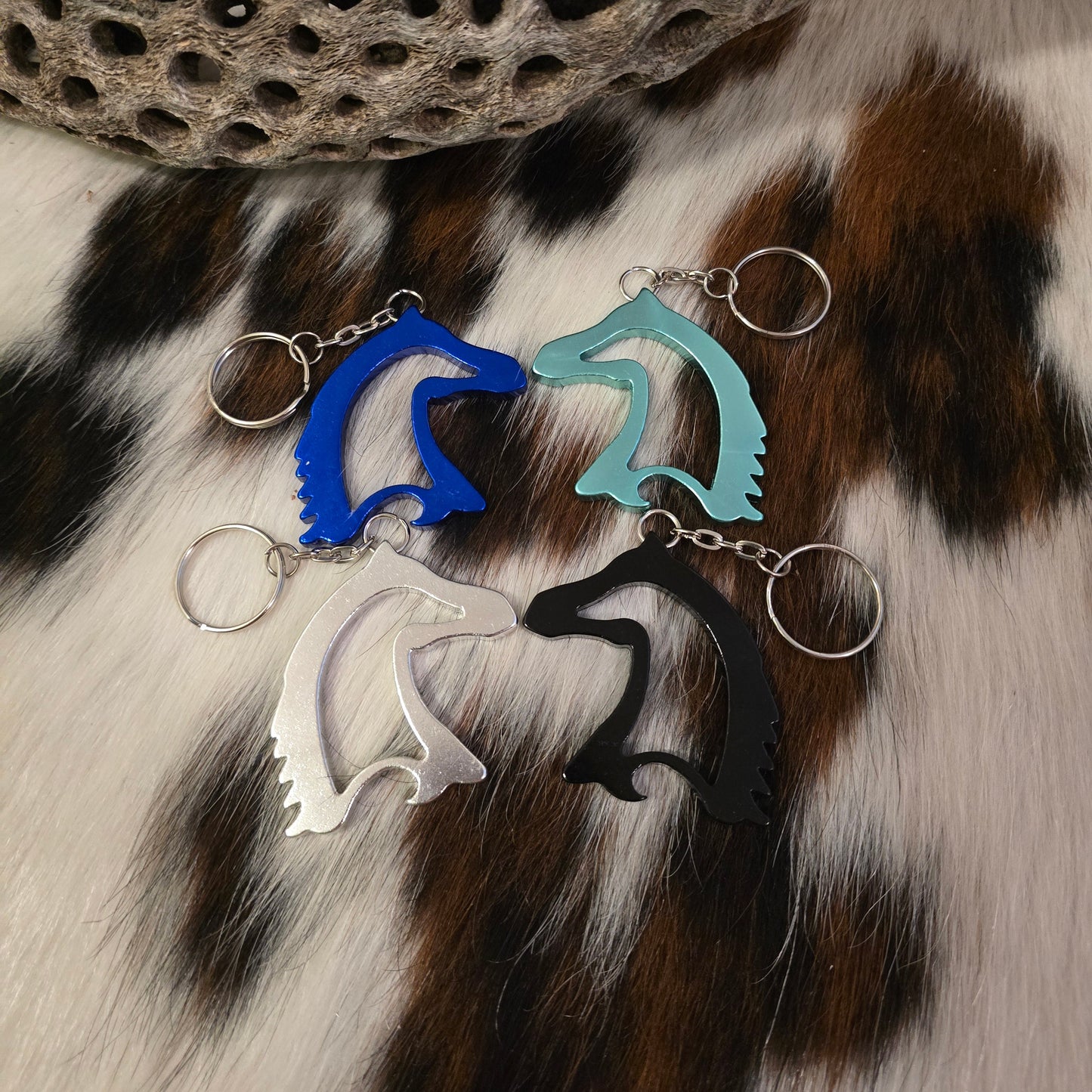 Horse Head Key Chains & Bottle Opener