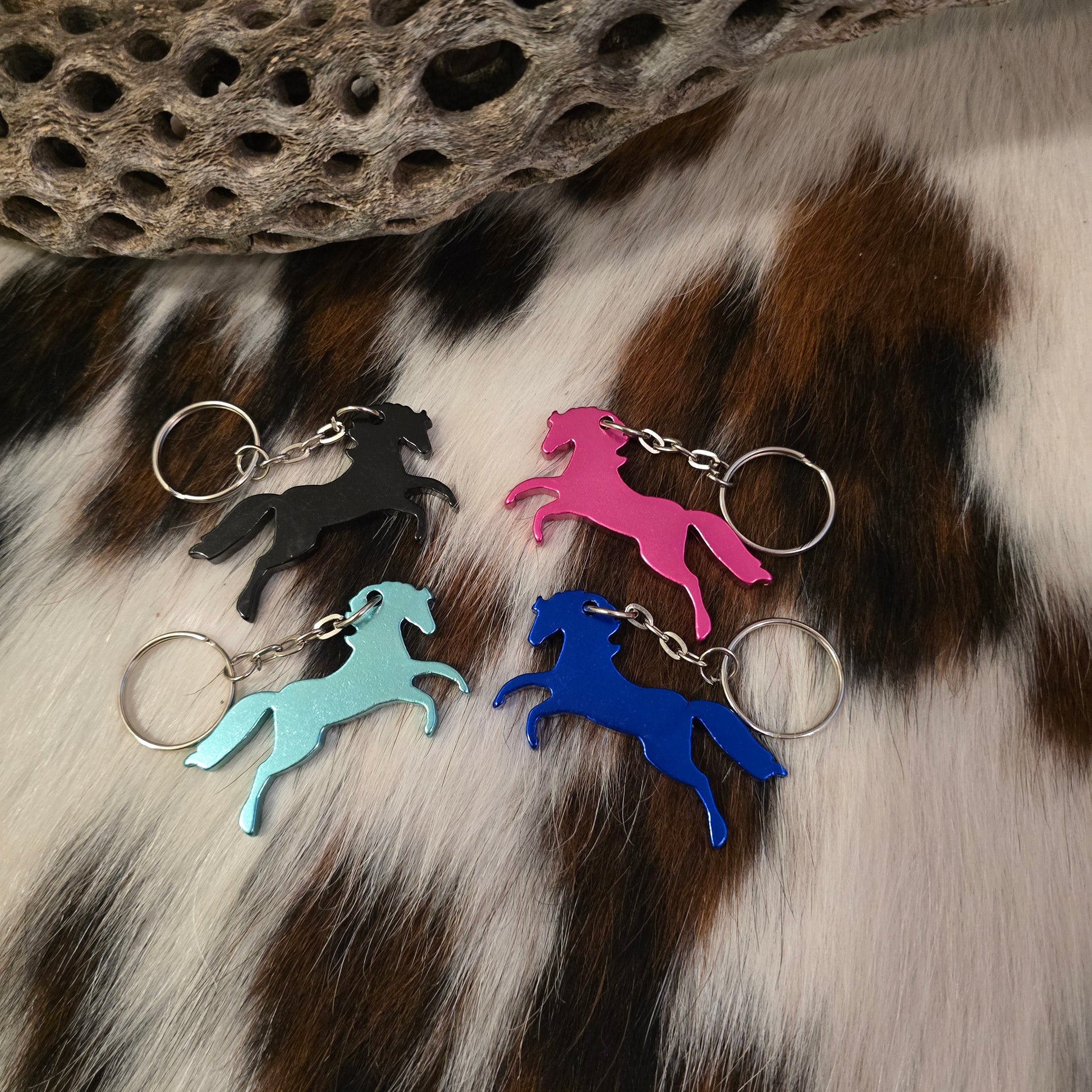 Rearing Horse Key Chain
