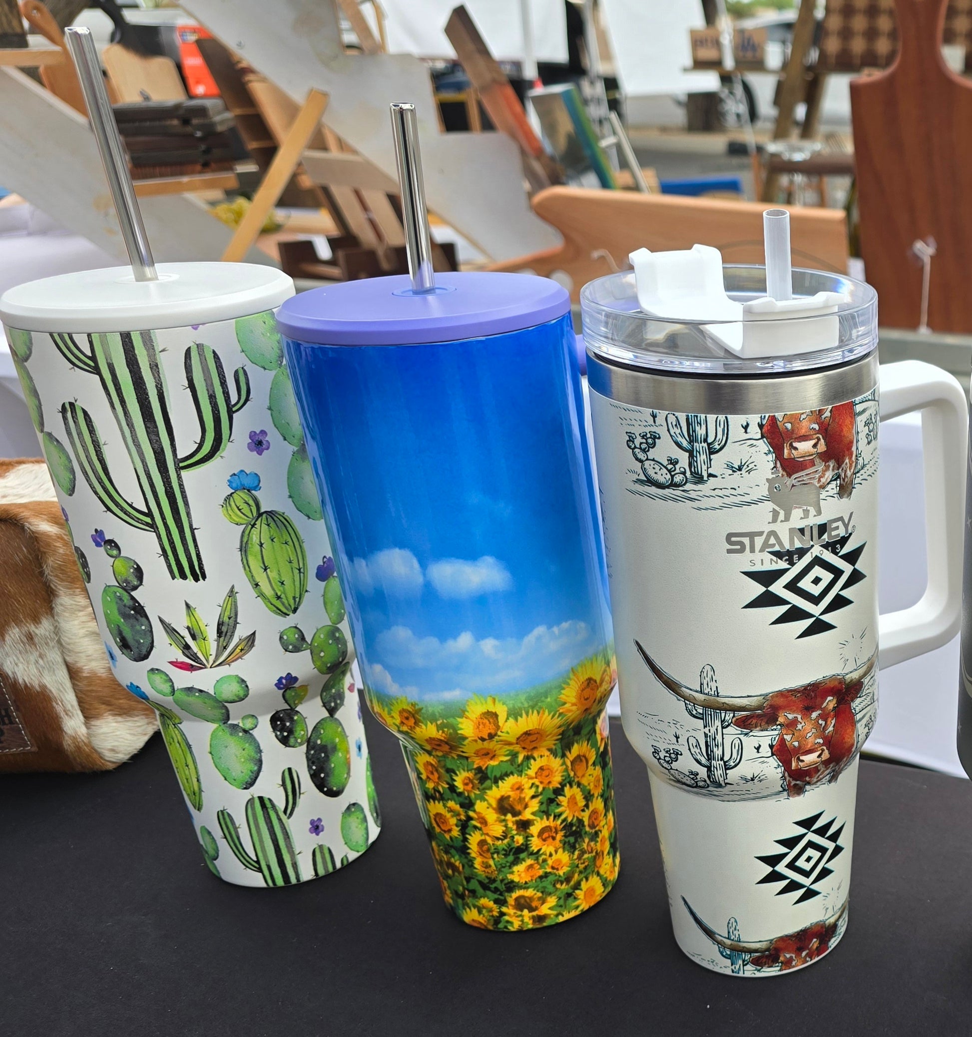 Western Design Tumbler Cups