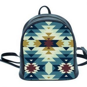 Black Aztec Backpack
