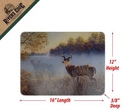 Buck in the Morning Fog Cutting Board