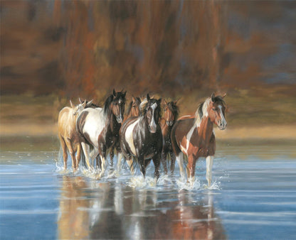 Running Horses Umbrella