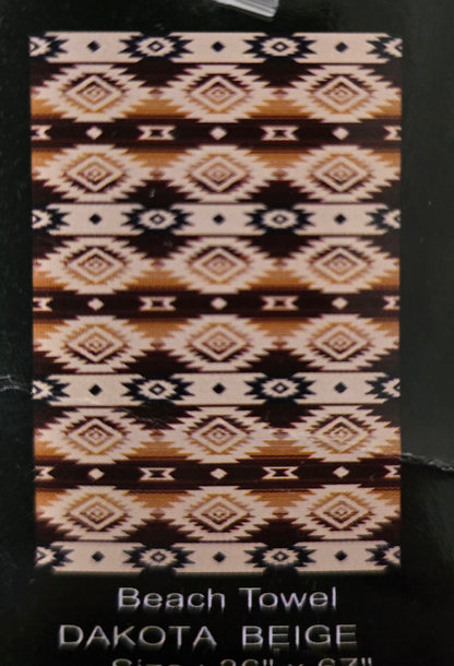 Western Print Beach Towels