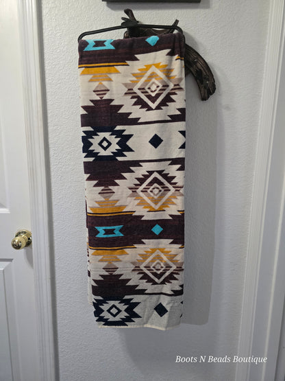 Western Print Beach Towels