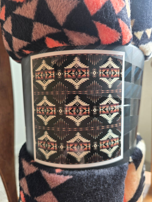 Aztec Throw Blanket