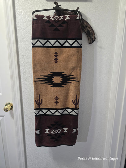 Western Print Beach Towels